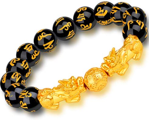 Pulsera Feng Shui Obsidiana Negra