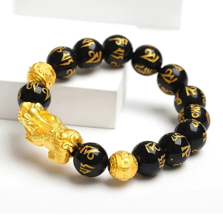 Pulsera Feng Shui Obsidiana Negra