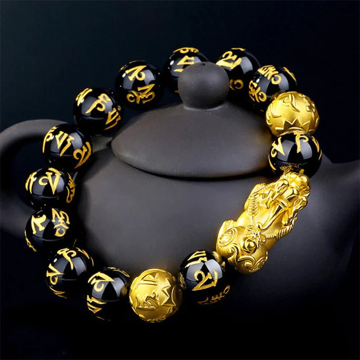 Pulsera Feng Shui Obsidiana Negra