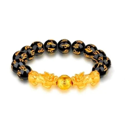 Pulsera Feng Shui Obsidiana Negra