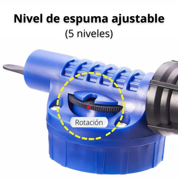 PISTOLA DE ESPUMA